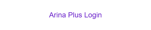 Arina Plus Login