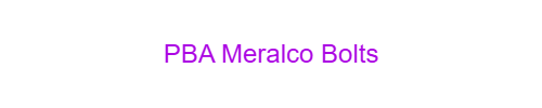 PBA Meralco Bolts